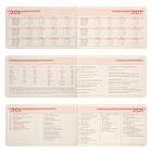 Щотижневик 10х17 см Leo Planner датований 2026 "Fiore", м'який, 128 сторінок, фото 6