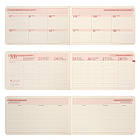 Щотижневик 10х17 см Leo Planner датований 2026 "Fiore", м'який, 128 сторінок, фото 7