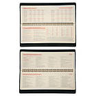 Планинг настільний 34х13 см Leo Planner датований 2026 "Case", темний смарагд, 128 сторіно, фото 4