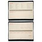 Планинг настільний 34х13 см Leo Planner датований 2026 "Case", темний смарагд, 128 сторіно, фото 5