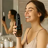 Іригатор для зубів, ясен, язика та носа SOULIMA 25397 (5 режимів, 8 насадок, 300 мл, бездротовий), фото 2