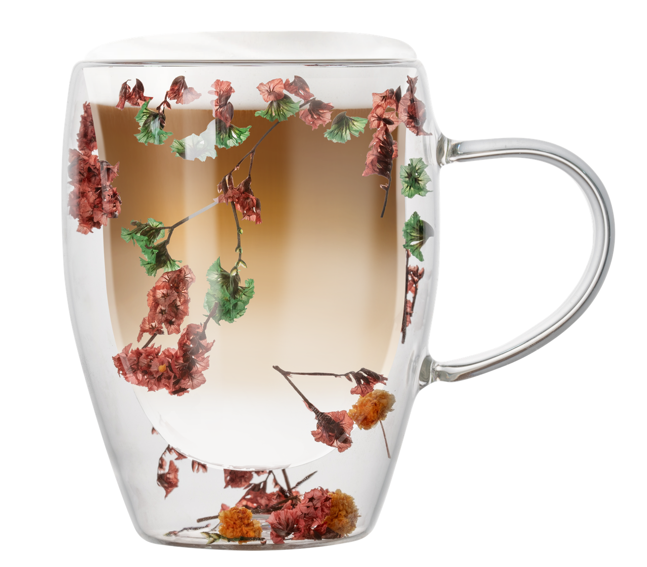 Чашка RINGEL Guten Morgen Blume подвійна стінка 350 мл 2 (RG-0002/350 2), фото 1