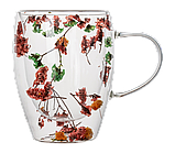 Чашка RINGEL Guten Morgen Blume подвійна стінка 350 мл 2 (RG-0002/350 2), фото 2