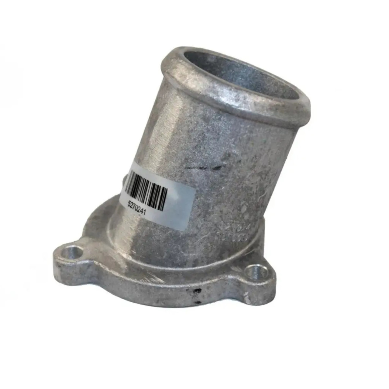 Патрубок системи охолодження Газель NEXT,Бізнес дв.Cummins ISF 2.8 впускний в блок (алюміній) (ГАЗ)