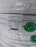 Мідна труба в ізоляції 1/4" (6.35mm) WHITE PE 9mm BRISCOOL Біла, Ізоляція 9 мм, Туреччина, фото 3