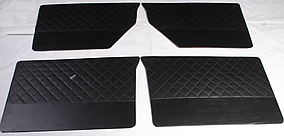 Оббивка дверi Волга 2401 компл.4шт "карта" ромб (чорна) (AutoArt) 24-6102010/11