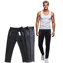 Утеплені спортивні штани  MUST прямого крою без манжетів розміри M-2XL