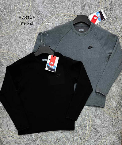 Чоловіча спортивна тепла кофта Nike утеплений світшот найк, фото 1