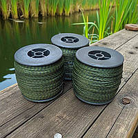 Лідкор "Hevicore" без сердечника 300 метрів , "Camo Green" 40lb , для рибальських оснасток та монтажів