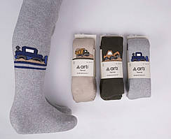 Махрові колготки для хлопчиків із принтом Truck