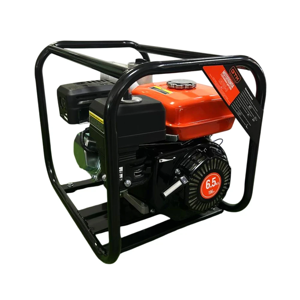 Мотопомпа бензинова GTM LGP30-C для чистої води, рукав 75 мм, 60 м3/год, фото 1