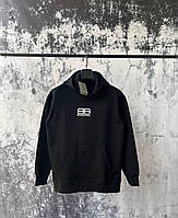 Чоловіча кофта худі BALENCIAGA CK10124 чорна
