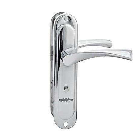 Ручки дверні на планці CordonTech HP-77.123.-CR хром, фото 1