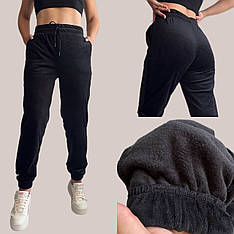 Стильні велюрові штани, No 0170 чорний