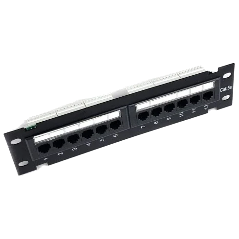 Патч панель EServer 12 портов UTP кат. 5Е