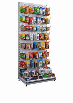 Стелажі металеві Н1900 мм, білі - RAL 9016