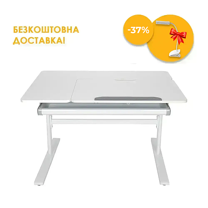 Парта-трансформер Fundesk Dolore Grey, фото 1