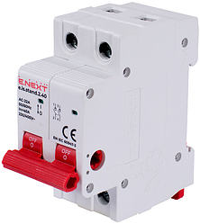 Вимикач навантаження на DIN-рейку e.is.stand.2.40, 2р, 40А