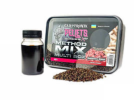 Пелетс Carptronik Multi BOX Метод Мікс + Ліквід (Мотиль / Опариш)