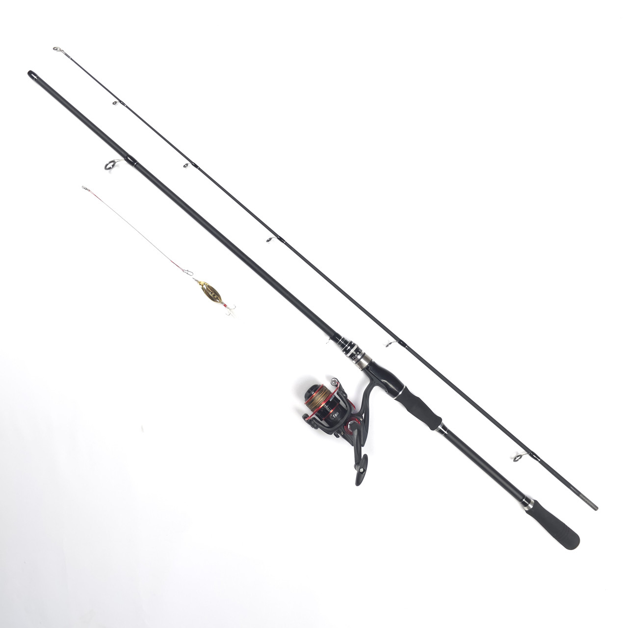 Спінінг в зборі з котушкою повний комплект на щуку Weida Expert 2.1м 5-28г + Weida WB 2000, фото 1