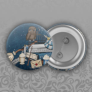 Значок 56 мм Harry Potter 006