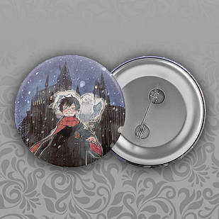 Значок 56 мм Harry Potter 014