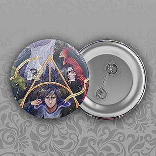 Значок 56 мм Harry Potter 021