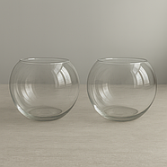 Прозора колба скло Цукерниця на ресепшн Ваза без логотипу, фото 4