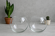 Прозора колба скло Цукерниця на ресепшн Ваза без логотипу, фото 8