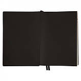 Щоденник датований 2026 Leo Planner ф. А5 "Credo", інтегральний, чорний, 368 сторінок, фото 3