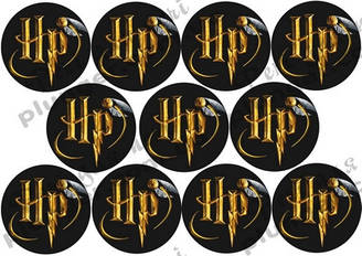 Вафельна картинка для кондитерських виробів Гарі Поттер (лист А4)