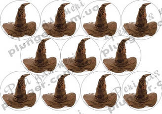 Вафельна картинка для кондитерських виробів Гарі Поттер (лист А4) 2