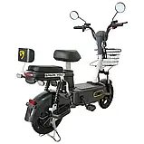 Електровелосипед SPARK VOLT 14” 48V/400W/12Ah, чорний (макс. 25 км/год, пробіг до 30 км), фото 5