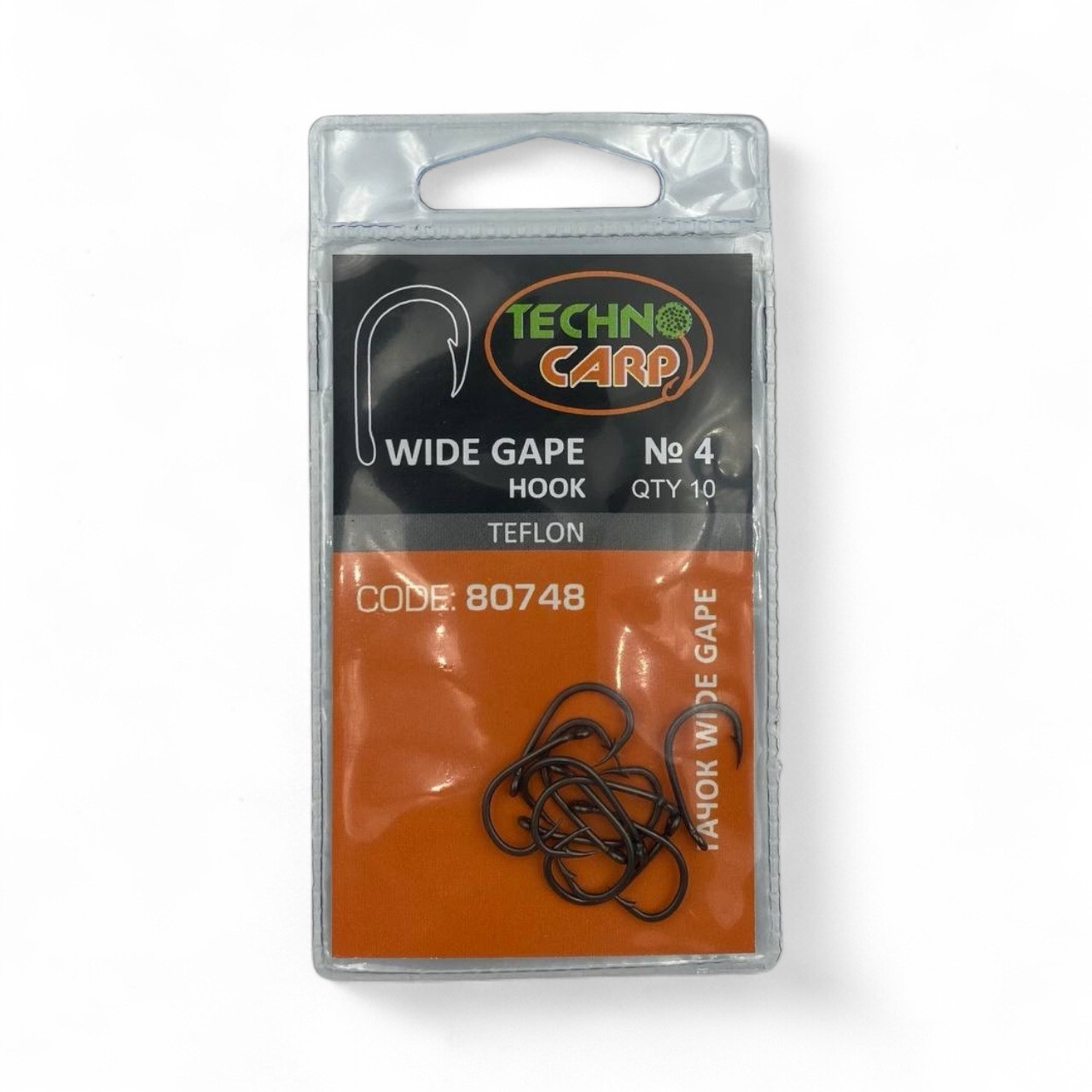 Гачок короповий "Wide Gape Teflon" No4 арт 80748