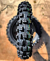 Гума 120/90-16 Glion з жовто-зеленою смугою