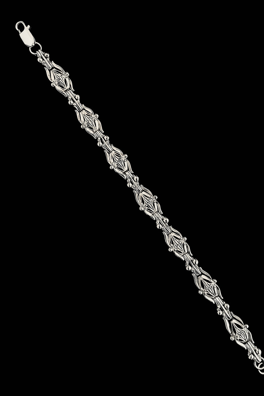 Срібний браслет на руку, фото 1