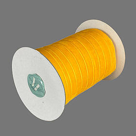 Оксамитова стрічка 1,5 см х 50 ярдів Жовтий Marill (D00815-С 13)