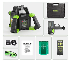 Ротаційний лазерний нівелір Huepar RL300HVG (488030)