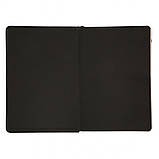 Щоденник датований 2026 Leo Planner ф. А5 "Enigma", м'який, чорний, 368 сторінок, фото 4