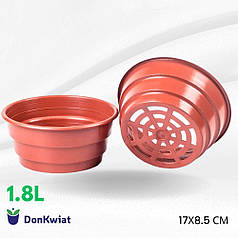 Горщик для хризантем 1.8 л (17х8.5 см) Donkwiat В1.8S