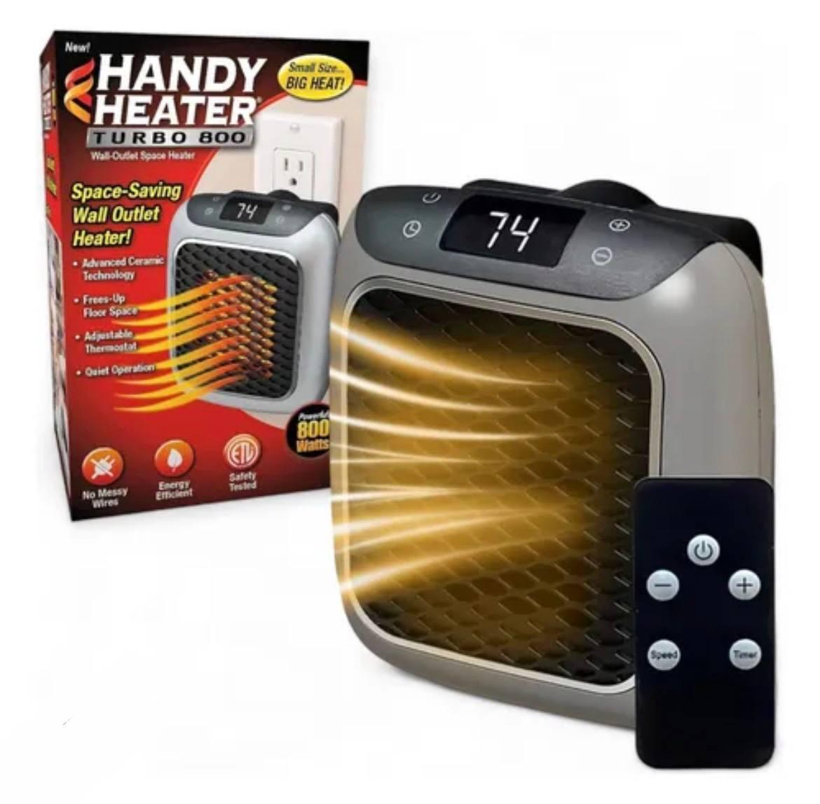 Компактний настільний тепловентилятор нагрівач із регульованим термостатом, Amazon, Німеччина