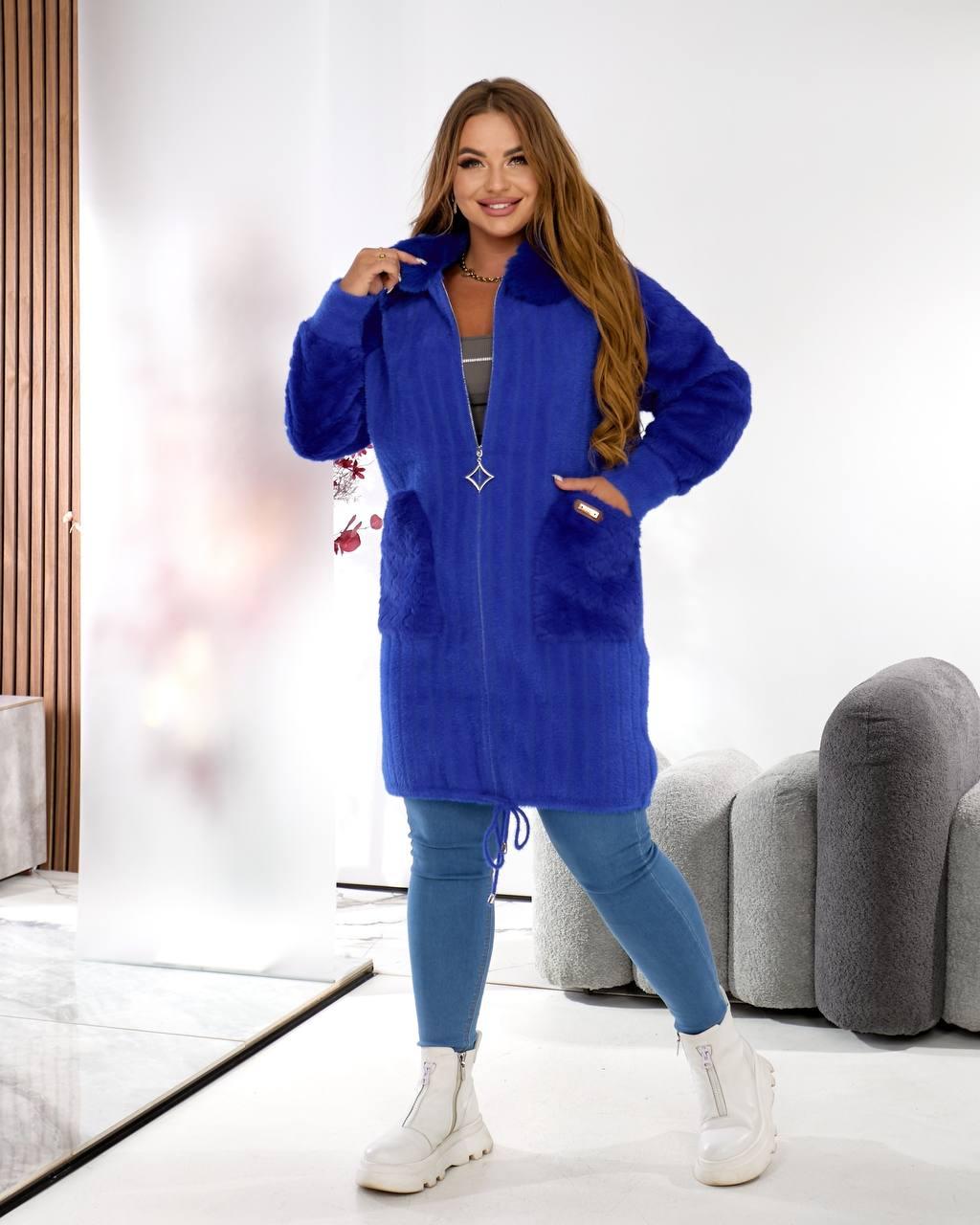 Кардіган жіночий Розмір Універсальний 48-56 (альп 1400), фото 1