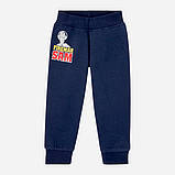 Утеплені штани джоггери (начос, тонкий фліс) Lupilu на хлопчика, 86-92, 12-24 міс., Fireman Sam (пожежник Сем), фото 2