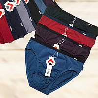 Чоловічі труси Taso бамбук+бавовна 1шт  на тонкій гумціРозмір  L XL XXL 3XL 4XL