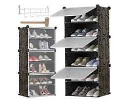 Органайзер для зберігання взуття та речей 440 х 315 х 930 мм 6 полиць Органайзери для речей та взуття,аксесуарів