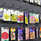 Торговий стелаж з перфорацією 1600х600 мм, приставний стелаж для техніки, стелаж для комплектуючих, перфорований стелаж, фото 6