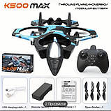 Дрон K500 MAX RC Quadcopter ,синій, фото 2