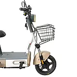 Електровелосипед SPARK VOLT 14” 48V/400W/12Ah, Бежевий (макс. 25 км/год, пробіг до 30 км), фото 6