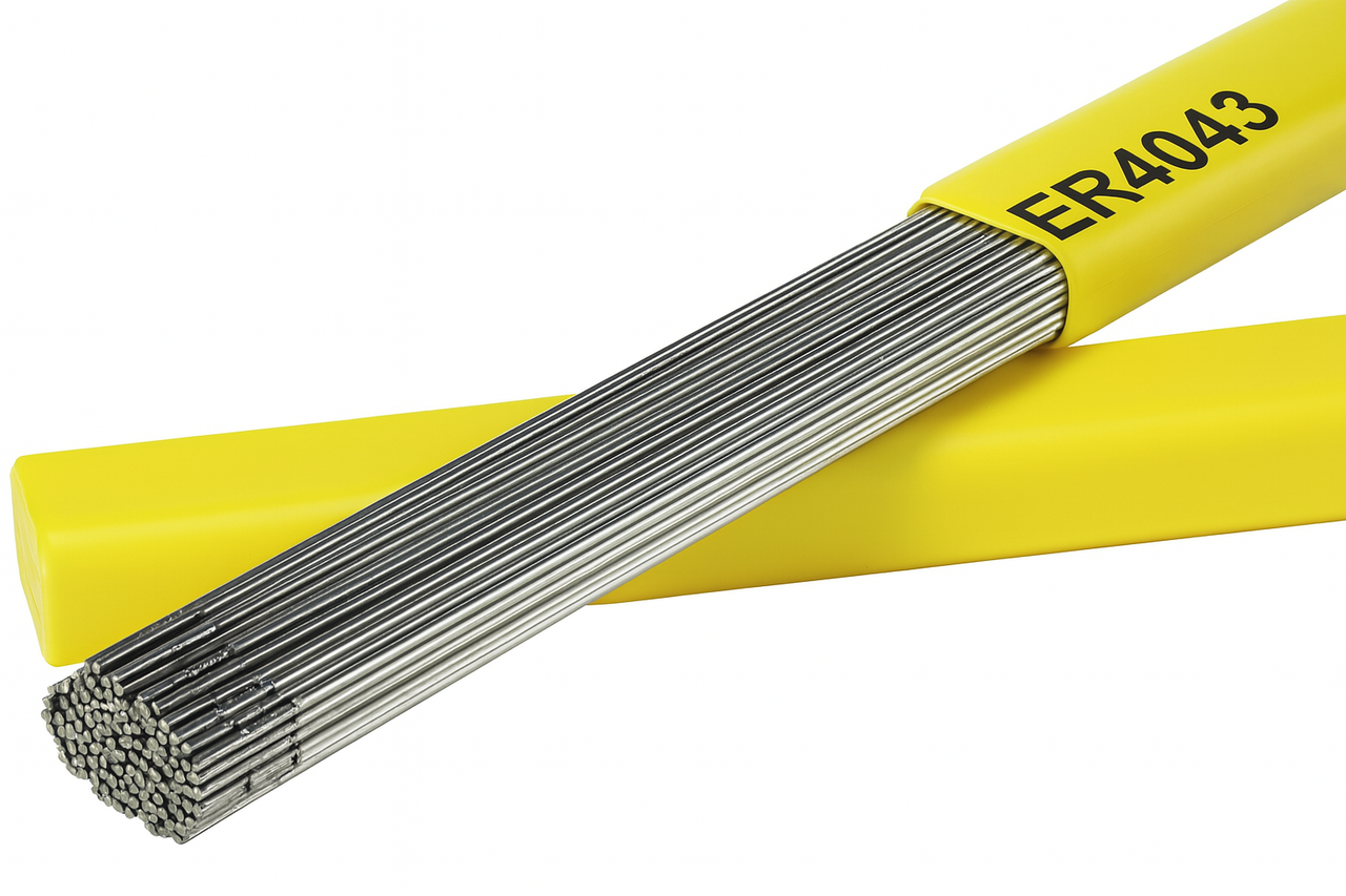 Пруток алюмінієвий, присадковий ER4043 Ø 2,4 мм (5 кг), фото 1