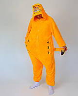 Кигуруми кот Гарфилд оранжевый комбинезон Garfield для мужчин и женщин на молнии